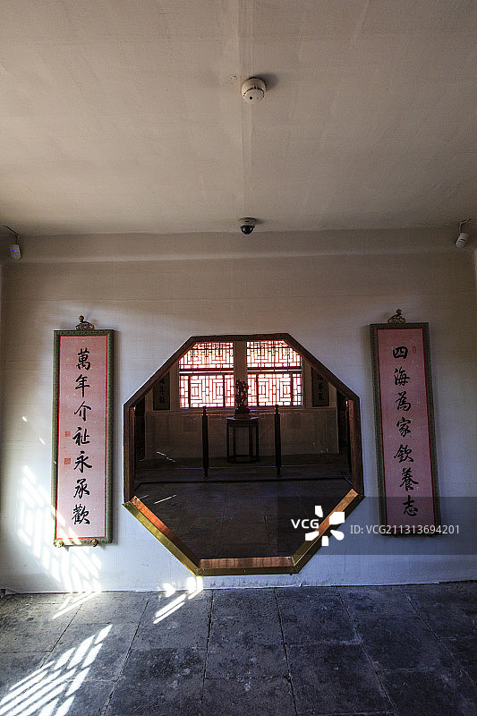 北京故宫外西路寿康宫内景图片素材