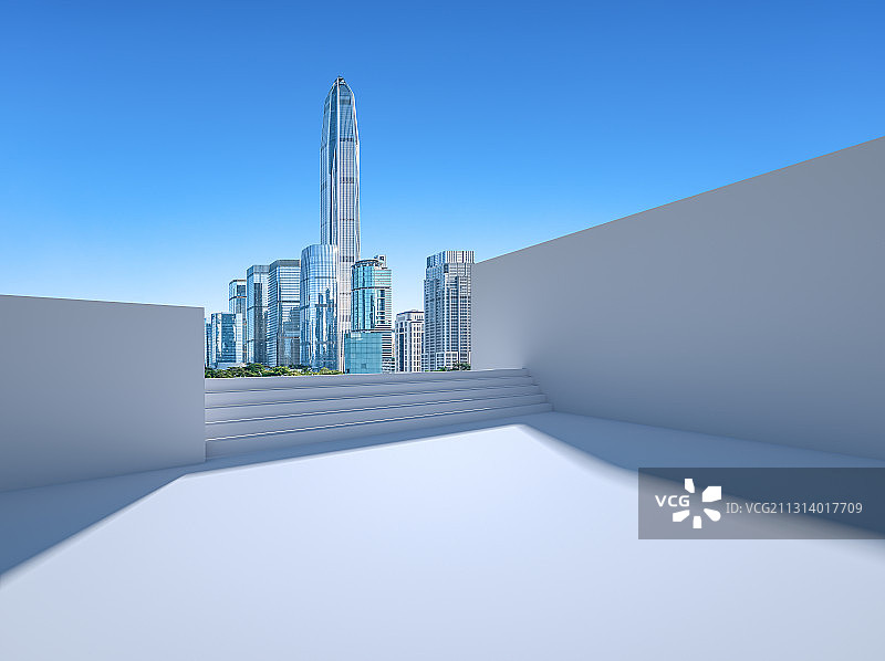 深圳城市建筑空间图片素材