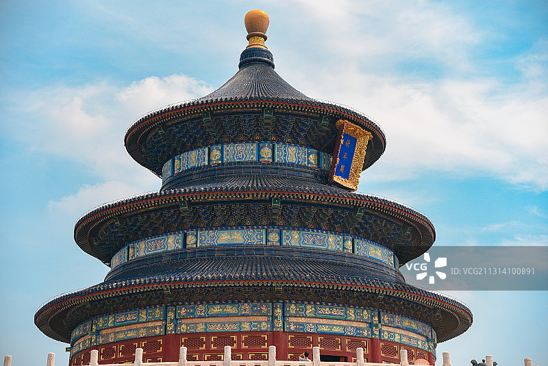 北京天坛，世界文化遗产图片素材