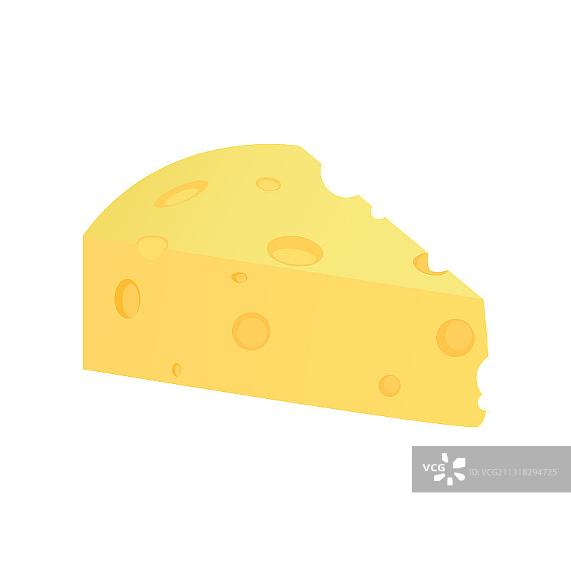 杯奶酪平面图标孤立在白色图片素材