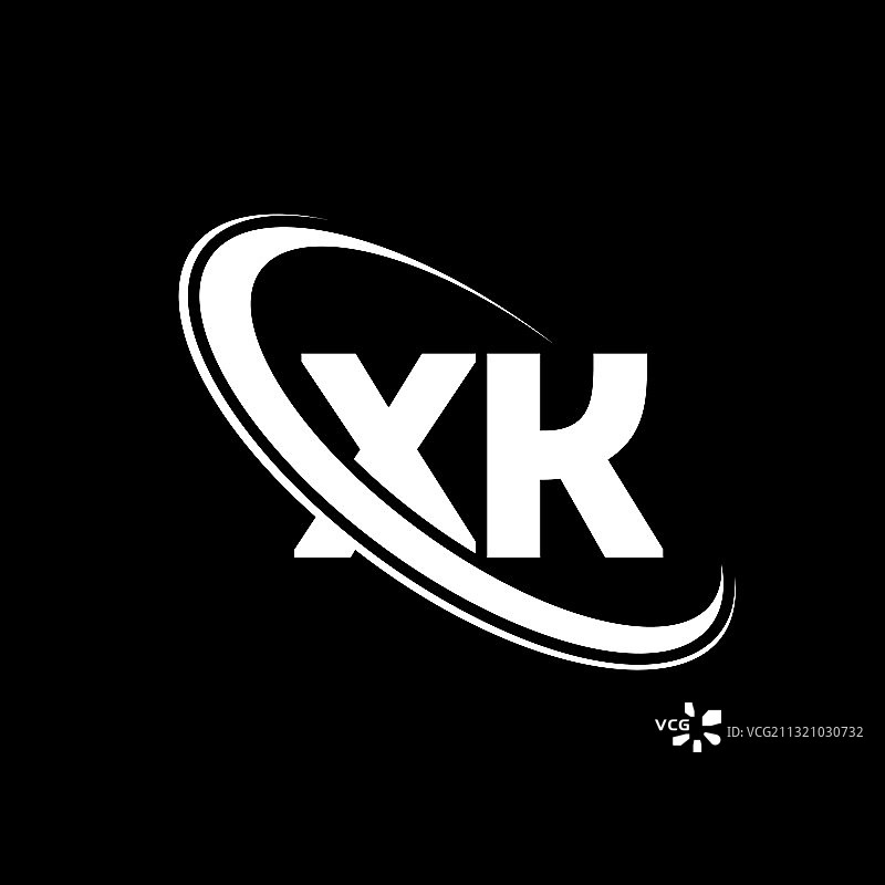 Xk标志Xk设计白色Xk字母xkxk字母图片素材