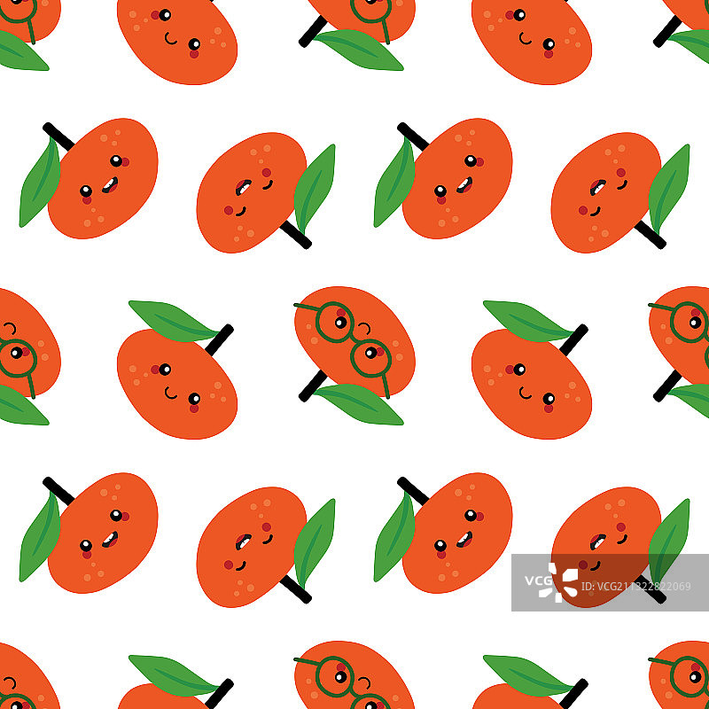 柑桔小柑橘汉字图案图片素材