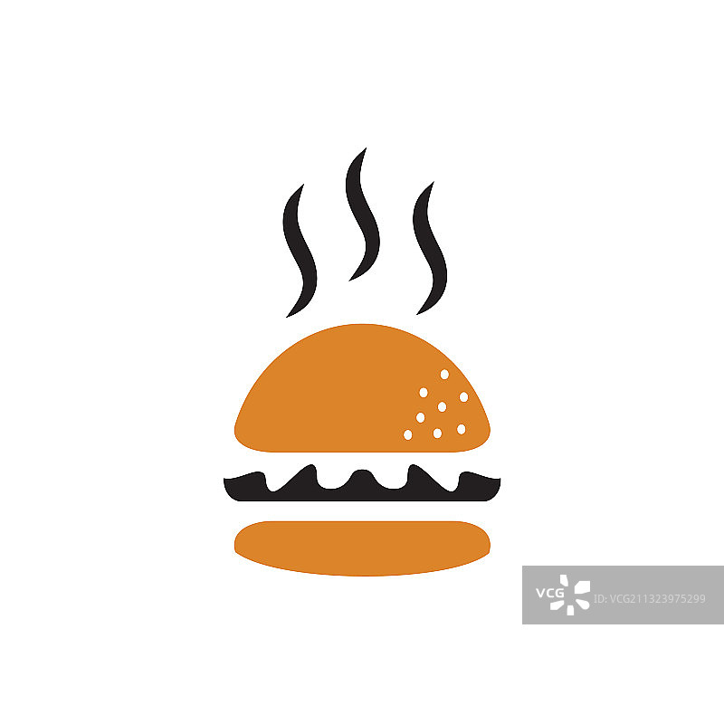 汉堡公司标识设计模板图片素材