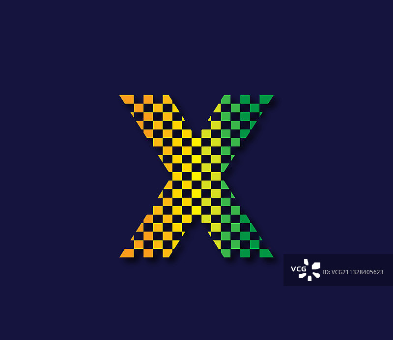 X万像素创意logo设计概念图片素材