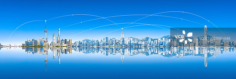 上海香港科技城市建筑图片素材