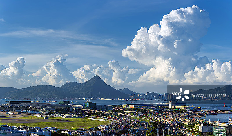 香港国际机场候机楼和机场博览馆HongKongAirport图片素材