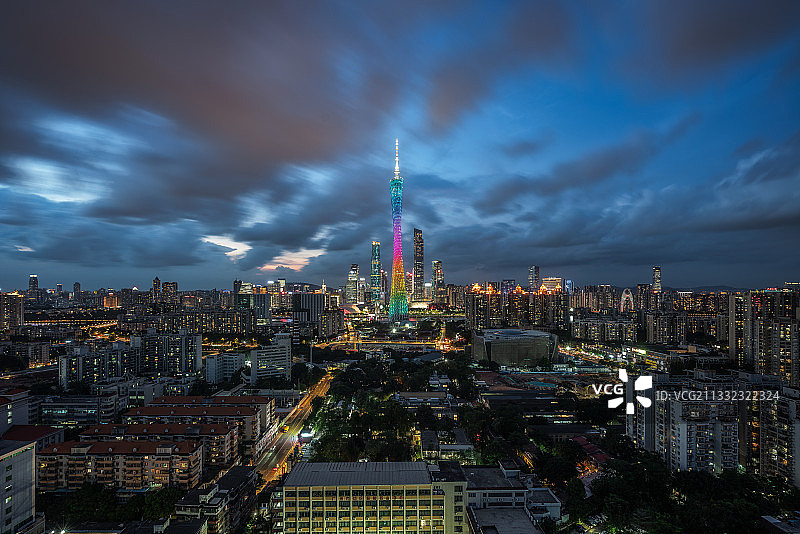 广州城市风光 ，广州塔图片素材