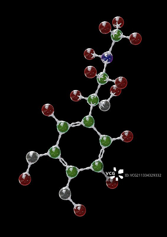 肾上腺素激素分子图片素材