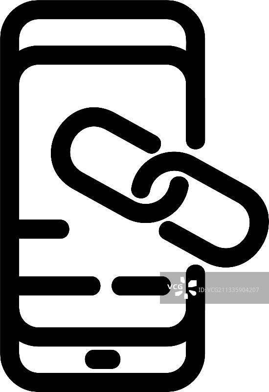 链接图标或标志孤立符号符号图片素材
