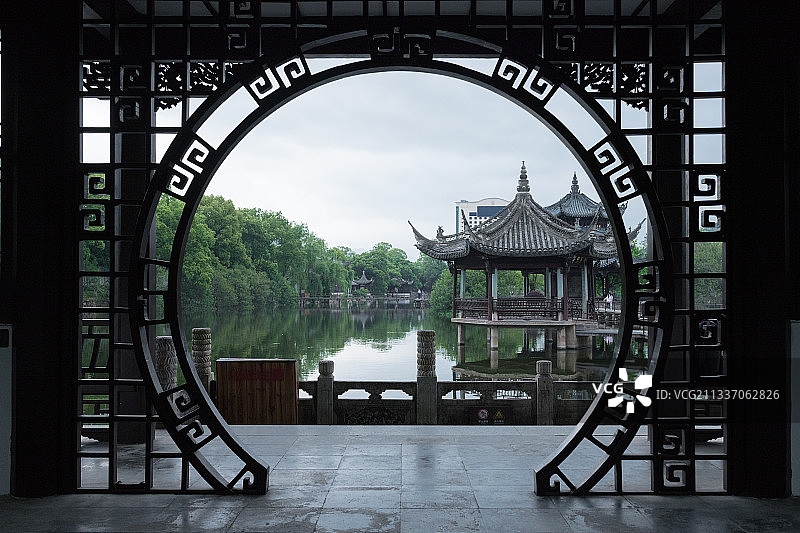 中国古建筑风光图片素材