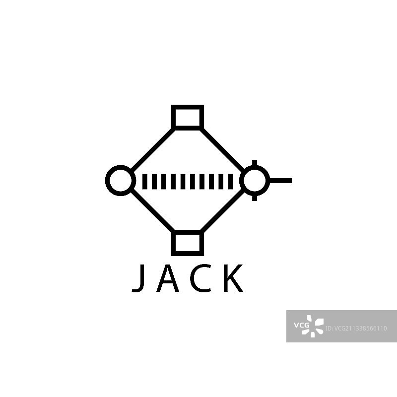 杰克标志图标设计图片素材