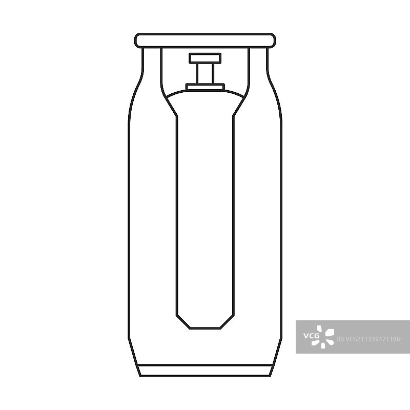 气瓶外形图标图片素材