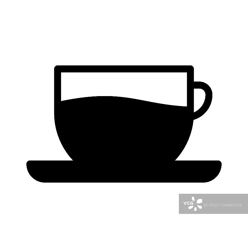 咖啡杯图标设计模板图片素材