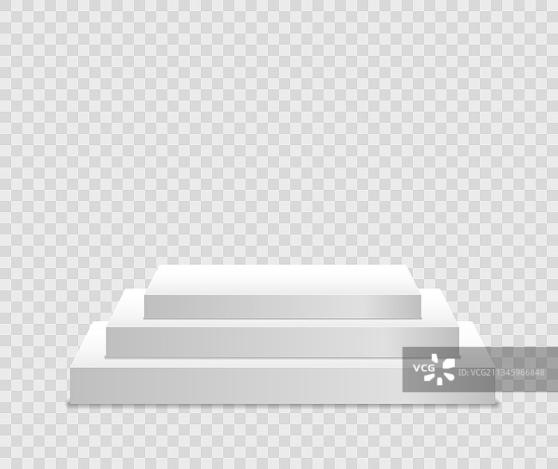 白色的三维平台基座平台站舞台图片素材