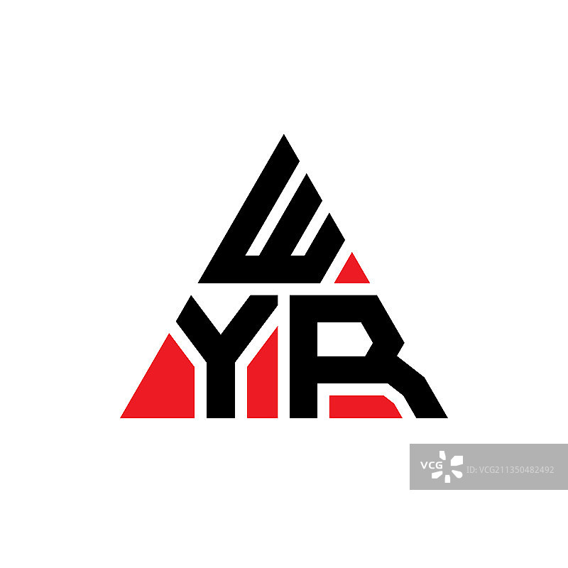 Wyr三角形字母标志设计用三角形图片素材