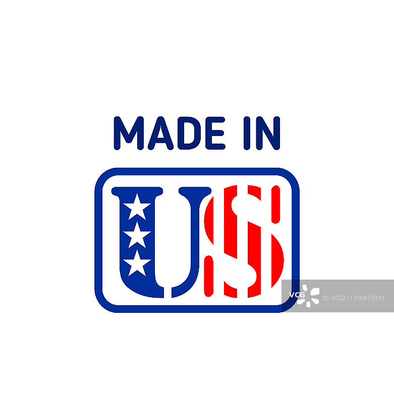 美国制造标签美国邮票图片素材