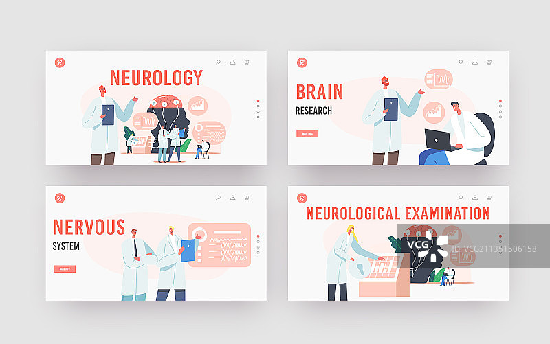 神经病学登陆页面模板设置医生图片素材