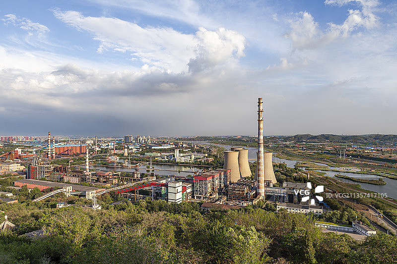 北京首钢工业园区老照片图片素材