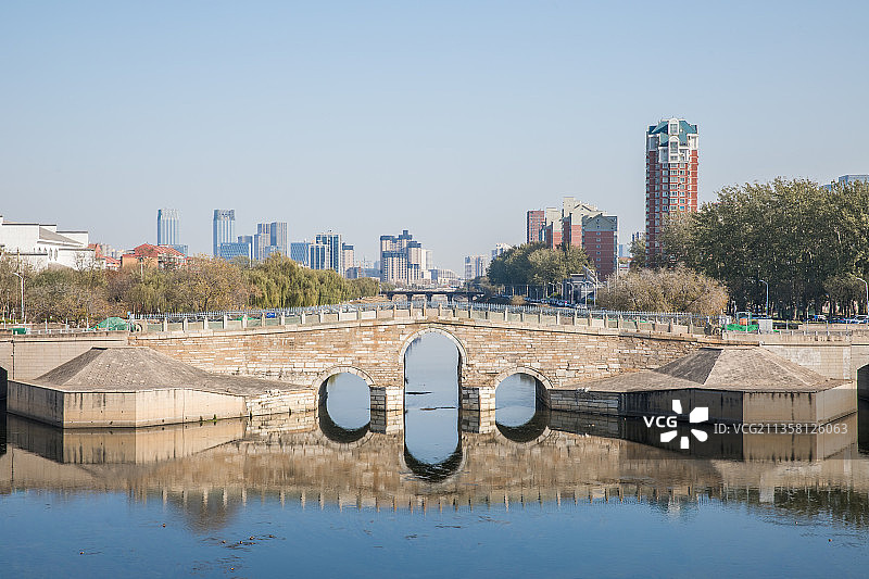 北京八里桥图片素材