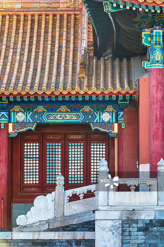 北京故宫博物院 阳光下的紫禁城 光影故宫图片素材