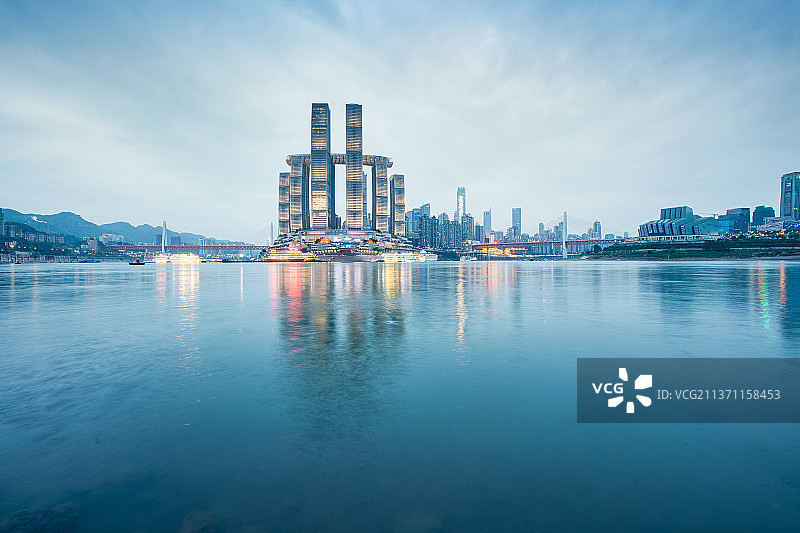 重庆繁华城市风光图片素材