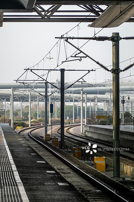 上海虹桥火车站图片素材