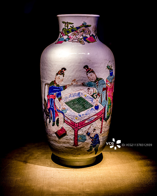 江苏苏州博物馆瓷器藏品图片素材