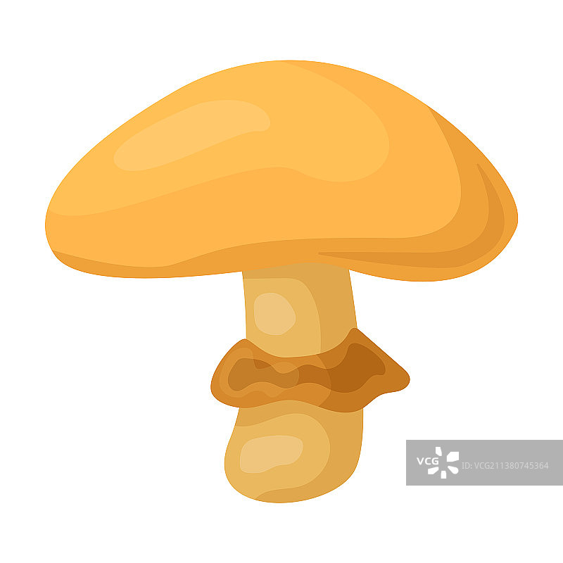 有毒蘑菇图标卡通图标图片素材