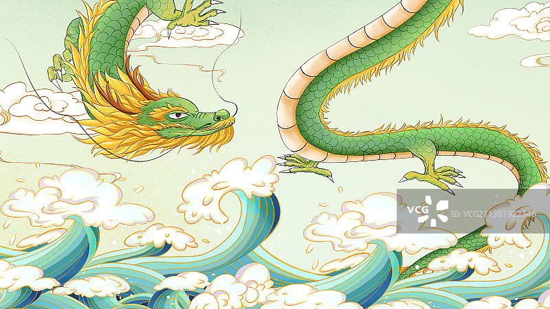 中国风端午节创意插画图片素材