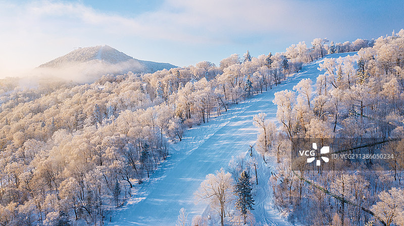 亚布力滑雪场图片素材