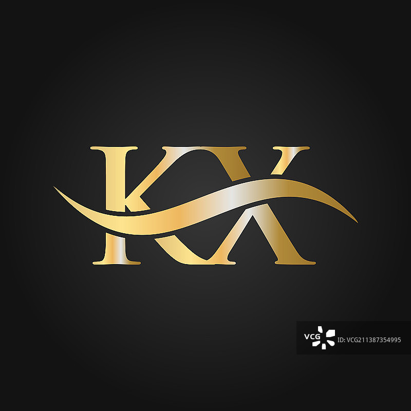 标志kx字母设计模板kx字母图片素材