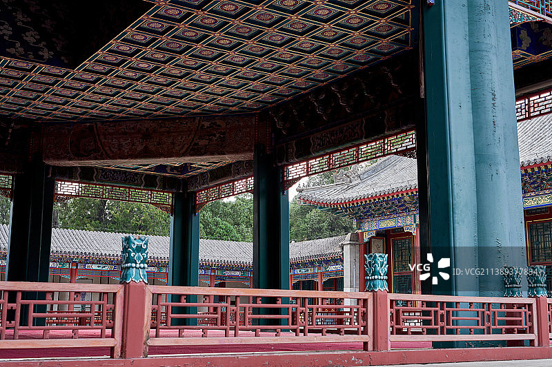 颐和园德和园Deheyuan Summer Palace图片素材