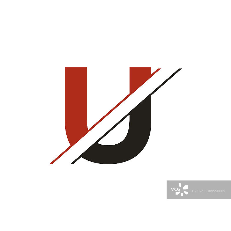 字母u标志或图标设计图片素材