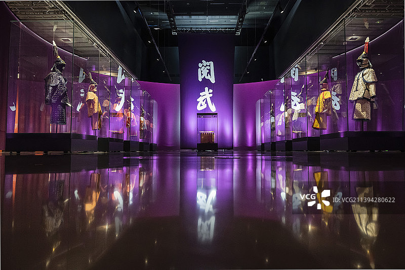 北京嘉德艺术中心展出“崇威耀德——故宫博物院藏清代武备展”（二）图片素材