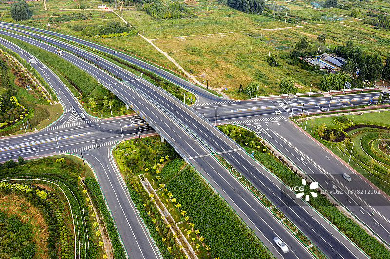 河北省北戴河机场高速路图片素材