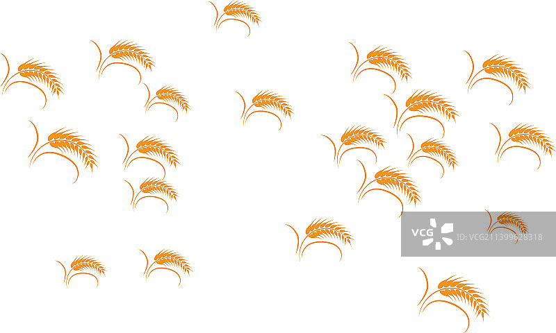 小麦的标志图片素材