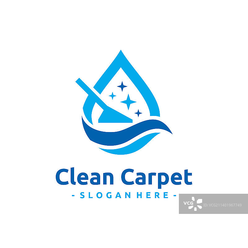 清洁地毯标识内部清洁服务图片素材