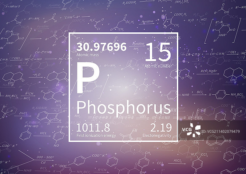 第一次电离的磷元素图片素材