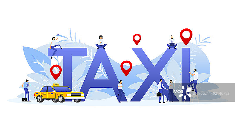出租车移动应用出租车服务订单图片素材