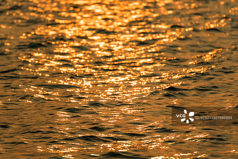 杭州西湖的日落图片素材