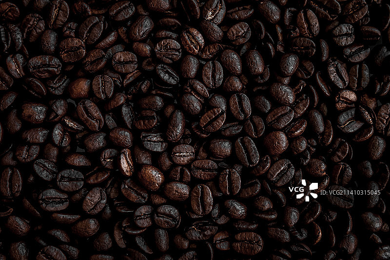 全画面的咖啡豆图片素材