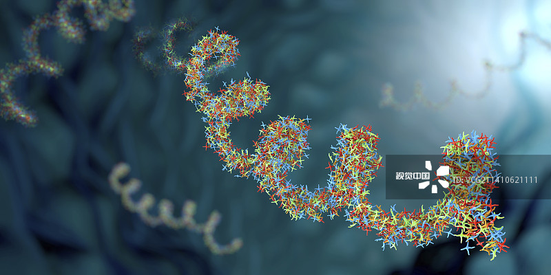 核糖核酸链，插图图片素材