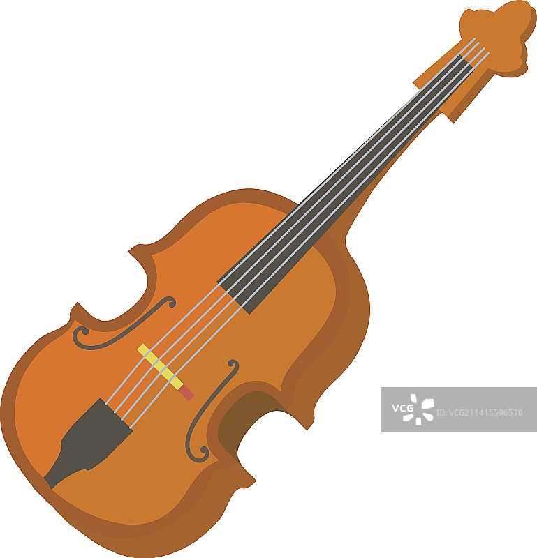 彩色大提琴设计图片素材