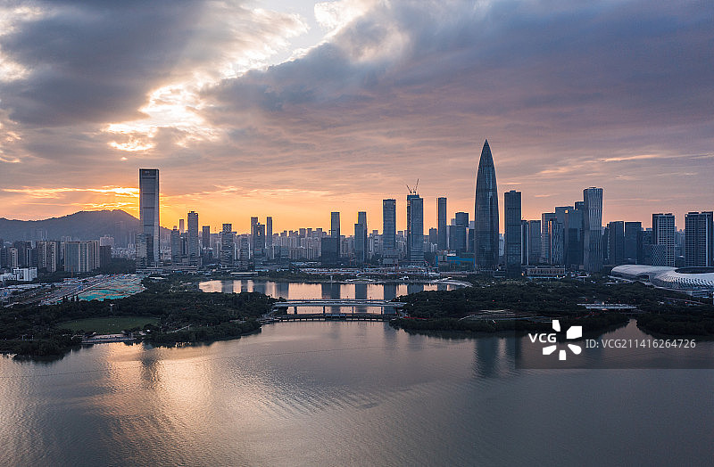 深圳CBD城市中心图片素材