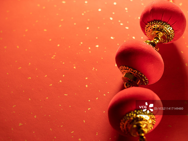 新年装饰用品福字红包过年氛围图片素材