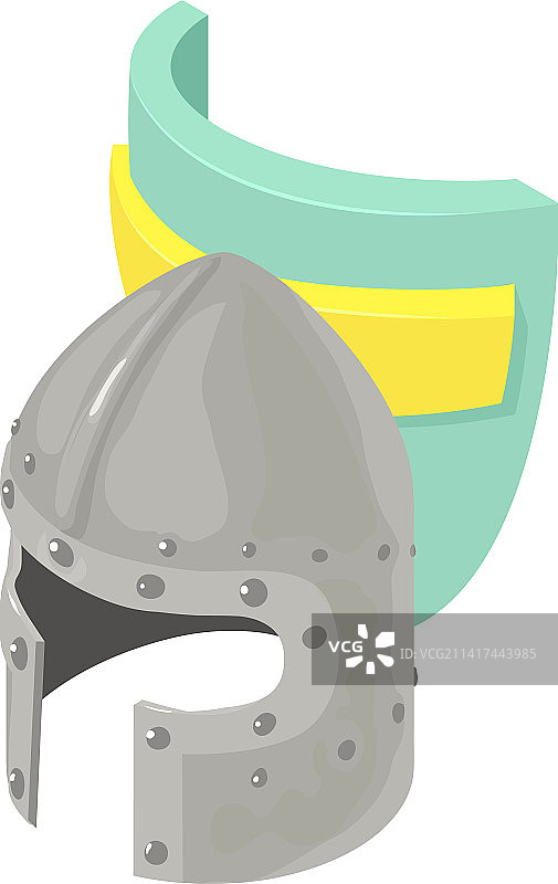 中世纪头盔图标等长战士图片素材