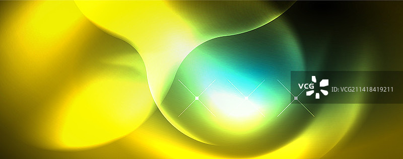 霓虹灯发光波魔法能量空间光图片素材