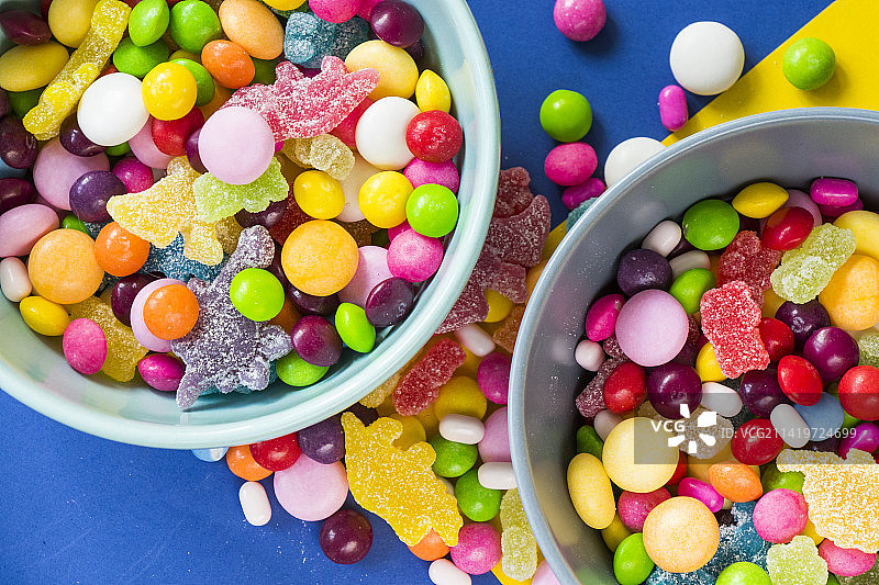 碗里的糖果，彩色糖果背景，乔治亚图片素材