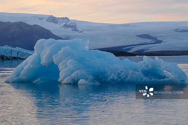 冰河湖-冰岛图片素材