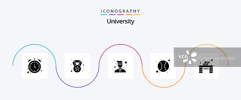 大学象形文字5图标包包括研究图片素材